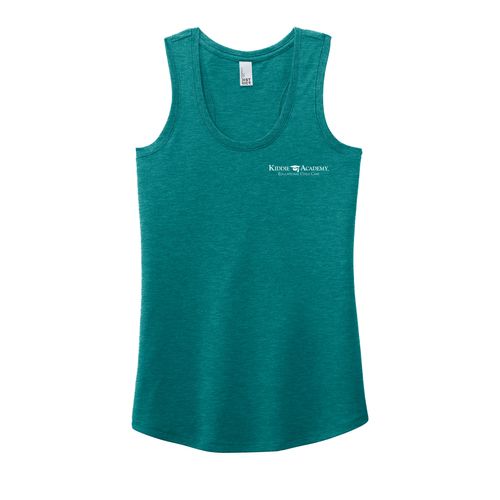District Women's Perfect Tri Racerback Tank (KA-DM138L) image thumbnail