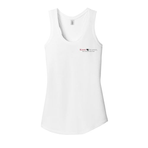 District Women's Perfect Tri Racerback Tank (KA-DM138L) image thumbnail