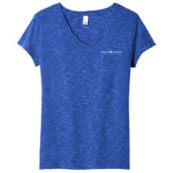 Image of District Women's Medal V-Neck Tee (KA-DT664)
