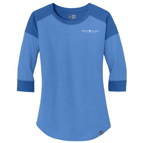 New Era Women's Heritage Blend 3/4-Sleeve Baseball Raglan Tee (KA-LNEA104) image thumbnail