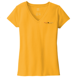 Image of District Women's Re-Tee V-Neck (KA-DT8001)