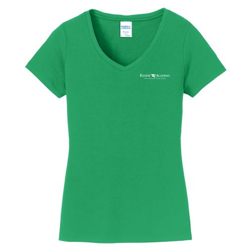Port & Company Women's Fan Favorite V-Neck Tee (KA-LPC450V) image thumbnail