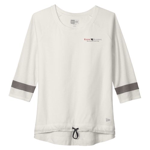 New Era Women's Tri-Blend 3/4-Sleeve Tee (KA-LNEA136) image thumbnail