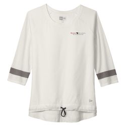 Image of New Era Women's Tri-Blend 3/4-Sleeve Tee (KA-LNEA136)