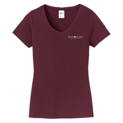 Port & Company Women's Fan Favorite V-Neck Tee (KA-LPC450V) image thumbnail