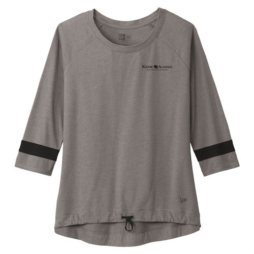 New Era Women's Tri-Blend 3/4-Sleeve Tee (KA-LNEA136) image thumbnail