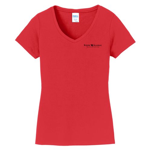 Port & Company Women's Fan Favorite V-Neck Tee (KA-LPC450V) image thumbnail