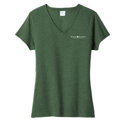 Image of Port & Company Women's Fan Favorite Blend V-Neck Tee (KA-LPC455V)