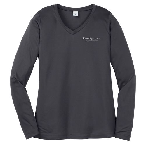 Sport-Tek Women's Long Sleeve PosiCharge Competitor V-Neck Tee (KA-LST353LS) image thumbnail