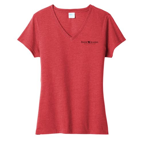 Port & Company Women's Fan Favorite Blend V-Neck Tee (KA-LPC455V) image thumbnail