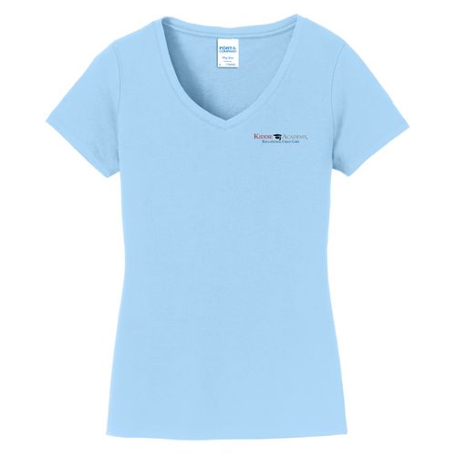 Port & Company Women's Fan Favorite V-Neck Tee (KA-LPC450V) image thumbnail