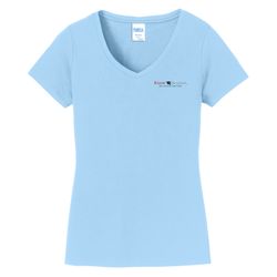 Image of Port & Company Women's Fan Favorite V-Neck Tee (KA-LPC450V)
