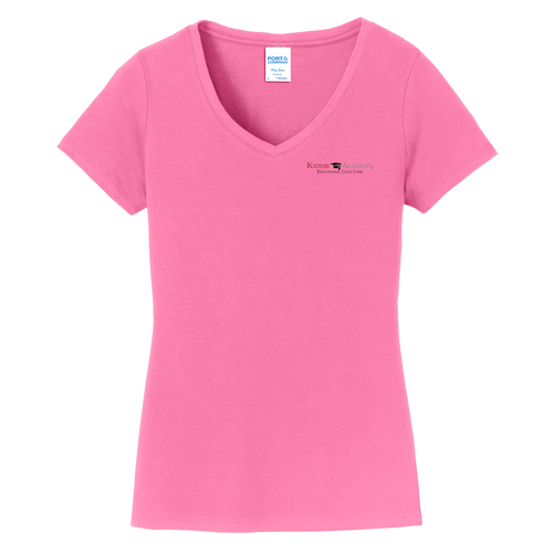 Port & Company Women's Fan Favorite V-Neck Tee (KA-LPC450V) image thumbnail