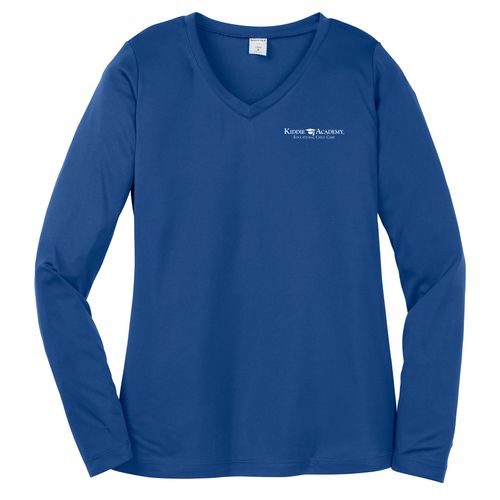 Sport-Tek Women's Long Sleeve PosiCharge Competitor V-Neck Tee (KA-LST353LS) image thumbnail