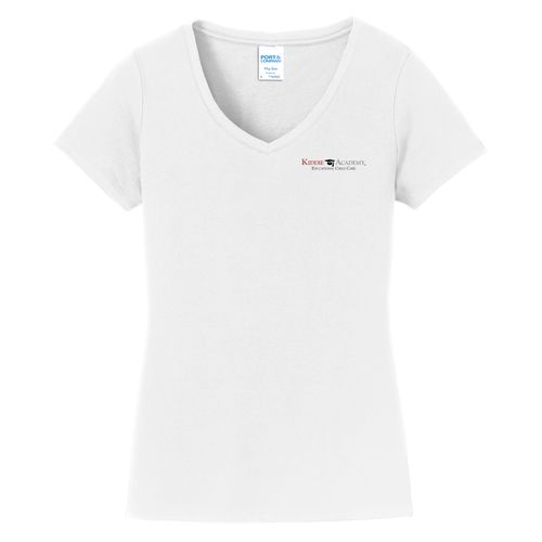 Port & Company Women's Fan Favorite V-Neck Tee (KA-LPC450V) image thumbnail