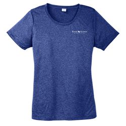 Image of Sport-Tek Women's Heather Contender Scoop Neck Tee (KA-LST360)