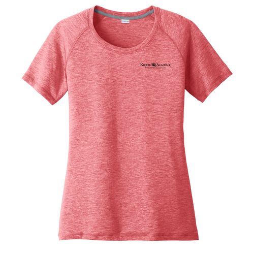 Sport-Tek Women's PosiCharge Tri-Blend Wicking Scoop Neck Raglan Tee (KA-LST400) image thumbnail