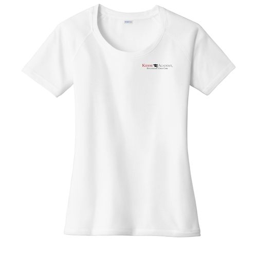 Sport-Tek Women's PosiCharge Tri-Blend Wicking Scoop Neck Raglan Tee (KA-LST400) image thumbnail