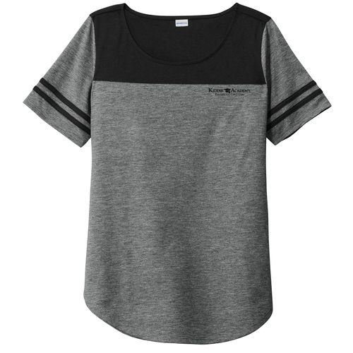 Sport-Tek Women's PosiCharge Tri-Blend Wicking Fan Tee (KA-LST403) image thumbnail