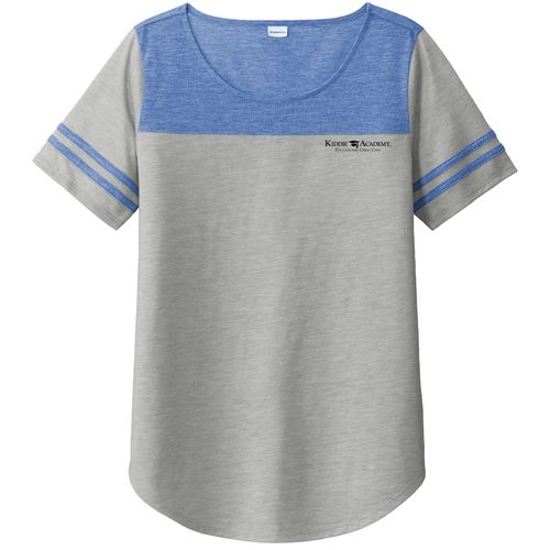 Sport-Tek Women's PosiCharge Tri-Blend Wicking Fan Tee (KA-LST403) image thumbnail