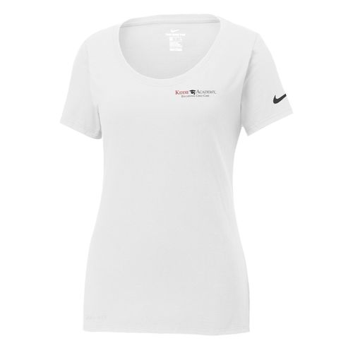 Nike Women's Dri-FIT Cotton/Poly Scoop Neck Tee (KA-NKBQ5234) image thumbnail