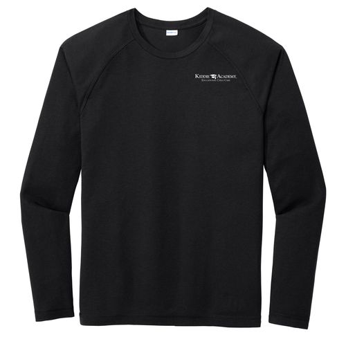 Sport-Tek PosiCharge Long Sleeve Tri-Blend Wicking Raglan Tee (KA-ST400LS) image thumbnail
