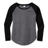 BLACK / DARK HEATHER GREY