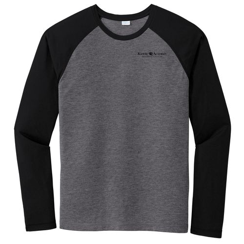 Sport-Tek PosiCharge Long Sleeve Tri-Blend Wicking Raglan Tee (KA-ST400LS) image thumbnail