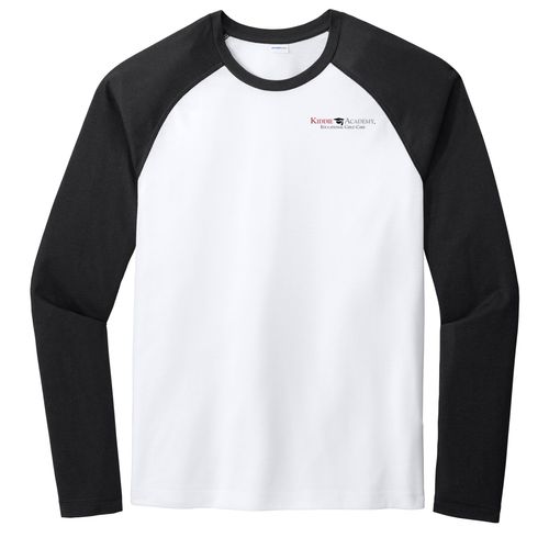 Sport-Tek PosiCharge Long Sleeve Tri-Blend Wicking Raglan Tee (KA-ST400LS) image thumbnail