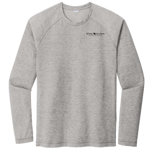 Sport-Tek PosiCharge Long Sleeve Tri-Blend Wicking Raglan Tee (KA-ST400LS) image thumbnail