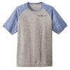 VINTAGE HEATHER / TRUE NAVY HEATHER