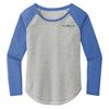 TRUE ROYAL HEATHER / LIGHT GREY HEATHER