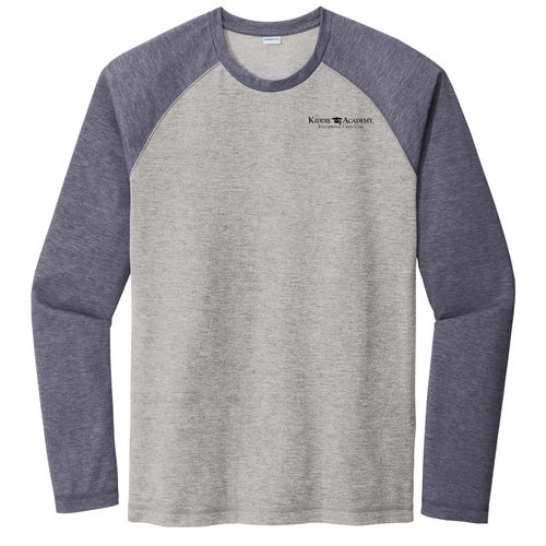 Sport-Tek PosiCharge Long Sleeve Tri-Blend Wicking Raglan Tee (KA-ST400LS) image thumbnail