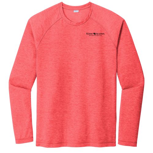 Sport-Tek PosiCharge Long Sleeve Tri-Blend Wicking Raglan Tee (KA-ST400LS) image thumbnail