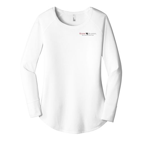 District Women's Perfect Tri Long Sleeve Tunic Tee (KA-DT132L) image thumbnail