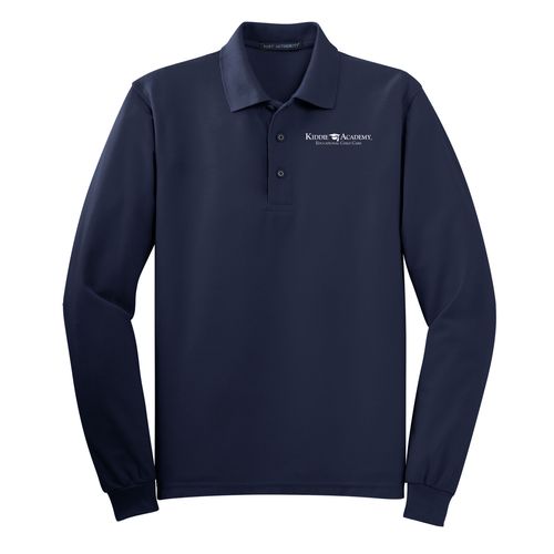 Port Authority Silk Touch Long Sleeve Polo (KA-K500LS) image thumbnail