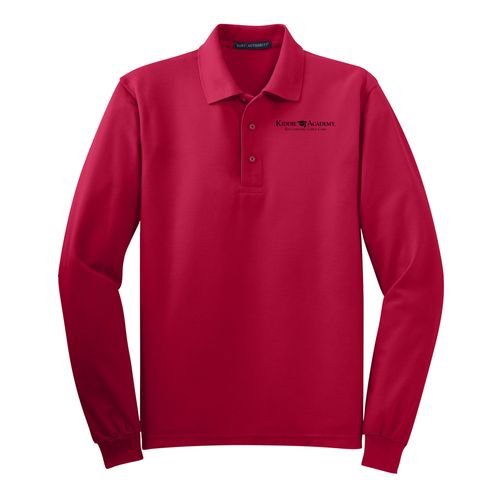 Port Authority Silk Touch Long Sleeve Polo (KA-K500LS) image thumbnail