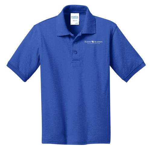 Port & Company Youth Core Blend Jersey Knit Polo (KA-KP55Y) image thumbnail