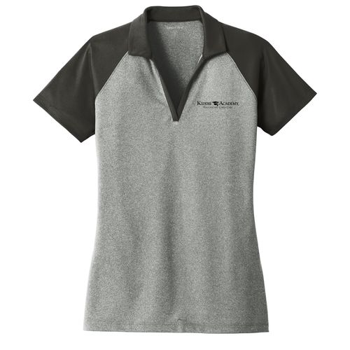 Sport-Tek Women's PosiCharge RacerMesh Raglan Heather Block Polo (KA-LST641) image thumbnail