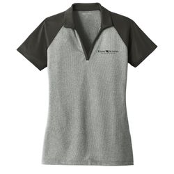 Image of Sport-Tek Women's PosiCharge RacerMesh Raglan Heather Block Polo (KA-LST641)