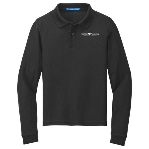 Port Authority Youth Long Sleeve Silk Touch Polo (KA-Y500LS) image thumbnail