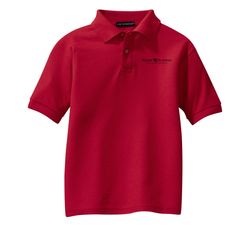 Image of Port Authority Youth Silk Touch Polo (KA-Y500)