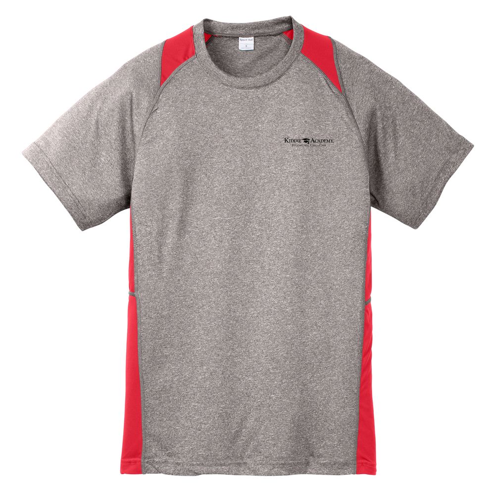 Sport-Tek Youth Heather Colorblock Contender Tee (KA-YST361) primary image