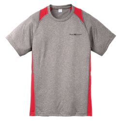 Image of Sport-Tek Youth Heather Colorblock Contender Tee (KA-YST361)