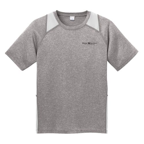 Sport-Tek Youth Heather Colorblock Contender Tee (KA-YST361) image thumbnail