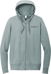 Image of District Women's Featherweight French Terry Full-Zip Hoodie (KA-DT673)
