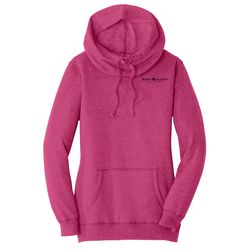 Image of District Women's Lightweight Fleece Hoodie (KA-DM493)