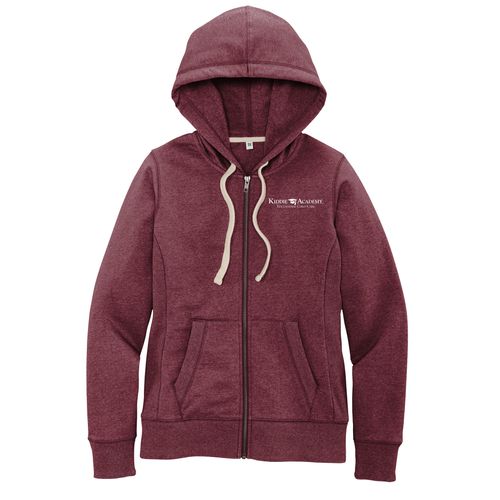District Women's Re-Fleece Full-Zip Hoodie (KA-DT8103) image thumbnail