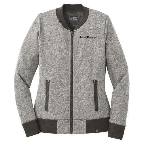 New Era Women's French Terry Baseball Full-Zip (KA-LNEA503) image thumbnail
