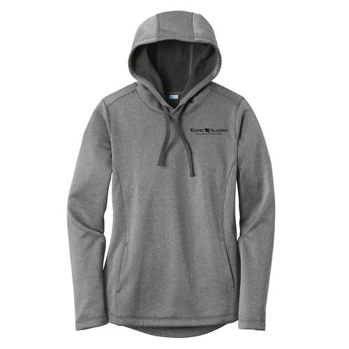 Sport-Tek Women's PosiCharge Sport-Wick Heather Fleece Hooded Pullover (KA-LST264) image thumbnail
